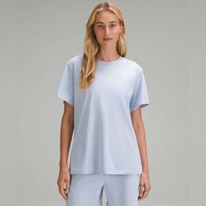 NWT Lululemon All Yours Cotton T-Shirt
Blue Linen